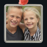 Erstellen Sie Ihr eigenes Foto Metalen Ornament<br><div class="desc">Erstellen Sie Ihr eigenes Foto - Erstellen Sie Ihr eigenes kreativ gestaltetes Geschenk online mit Ihrem Text oder Foto für Ihre Familie oder Freunde - ein großartiges Geschenk für jede Feier oder für sich selbst.</div>