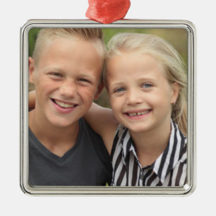 Erstellen Sie Ihr eigenes Foto Metalen Ornament