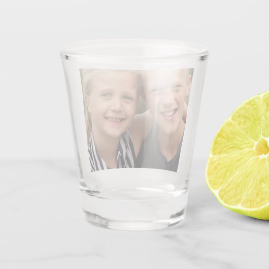 Erstellen Sie Ihr eigenes Foto Shot Glas (Achterkant)