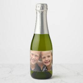Erstellen Sie Ihr eigenes Foto Sparkling Wijnetiket