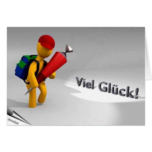 Erster Schultag (Voorkant Horizontaal)