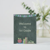 Erster Schultag | Willkommen zum ersten Schuljahr (Staand voorkant)