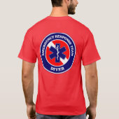 ERT Diver Apparel T-shirt (Achterkant)