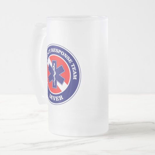 ERT Diver Matglas Bierpul (Voorkant links)