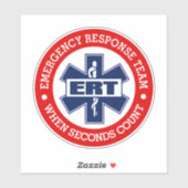 ERT-noodhulpteam Sticker (Vel)