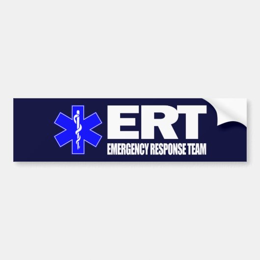 ERT-Noodresponsteam Bumpersticker (Voorkant)