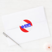 ERT-Noodresponsteam Ronde Sticker (Envelop)