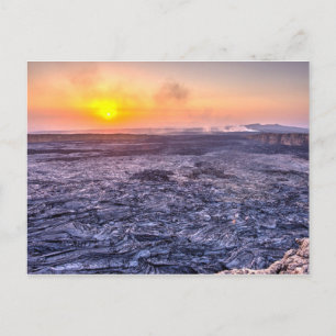 Erta Ale Volcano, Ethiopisch Briefkaart