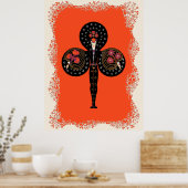 Erté - Aces Suite, Club Poster (Keuken)