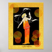 ERTE Aphrodite (artistiek gewijzigd.) Poster (Voorkant)