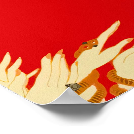 Erté - Applaus Poster (Hoek)