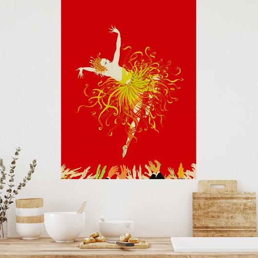 Erté - Applaus Poster (Keuken)