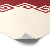 Erté - Aziatische prinses suite, bamboe Poster (Hoek)