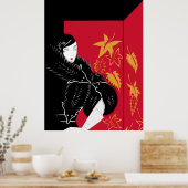 Erté - Bont Poster (Keuken)