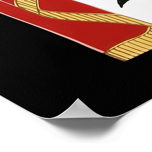 Erté - Broadway's in Mode [Night Version] Poster (Hoek)