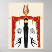 Erté - Broadway's in Mode Poster (Voorkant)
