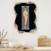 Erté - De cijfers suite, het nummer 1 Poster (Keuken)