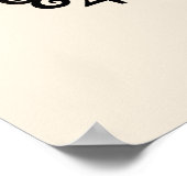 Erté - De cijfers suite, het nummer 2 Poster (Hoek)