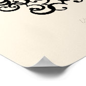 Erté - De cijfers suite, het nummer 3 Poster (Hoek)