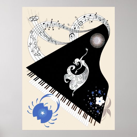 Erté - De dierenriem suite, kanker Poster (Voorkant)