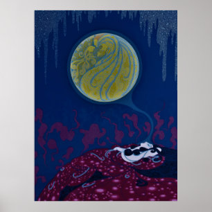 Erté - De droom van de aarde Poster