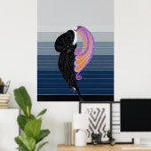 Erté - De jaren twintig herinnerde suite, schoonhe Poster (Thuiskantoor)