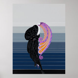 Erté - De jaren twintig herinnerde suite, schoonhe Poster