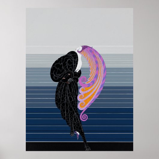 Erté - De jaren twintig herinnerde suite, schoonhe Poster (Voorkant)