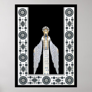 Erté - De Jeweled Gown Suite, Byzantijns Poster
