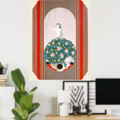 Erté - De lentekleding van Venus Poster (Thuiskantoor)