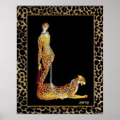 Erte - De Leopard Lady Poster (Voorkant)