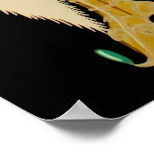 Erté - De letter H uit de Alphabet Suite, 1976 Poster (Hoek)