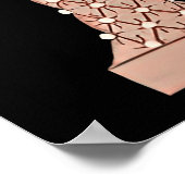 Erté - De letter N uit de Alphabet Suite, 1976 Poster (Hoek)