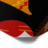 Erté - De seizoenen, Herfst [nacht] Poster (Hoek)