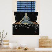 Erté - De Zeven Dodelijke Zonden Suite, Avarice Poster (Keuken)