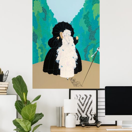 Erté - Debutante Poster (Thuiskantoor)