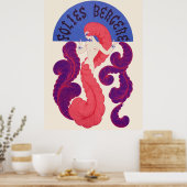 Erté - Folies Bergere Poster (Keuken)