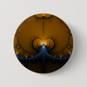 Erte - Fractal Ronde Button 5,7 Cm