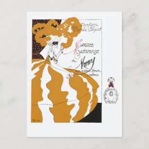 Erte French Perfume en  Art Deco Briefkaart
