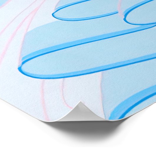 Erté - Gestolen Kussen Poster (Hoek)