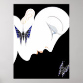 Erté - Harper's Bazaar, mei 1928 [nacht] Poster (Voorkant)