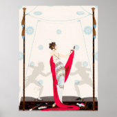 Erté - Het duel Poster (Voorkant)