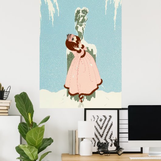 Erté - Het einde van de Romance Poster (Thuiskantoor)