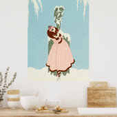 Erté - Het einde van de Romance Poster (Keuken)