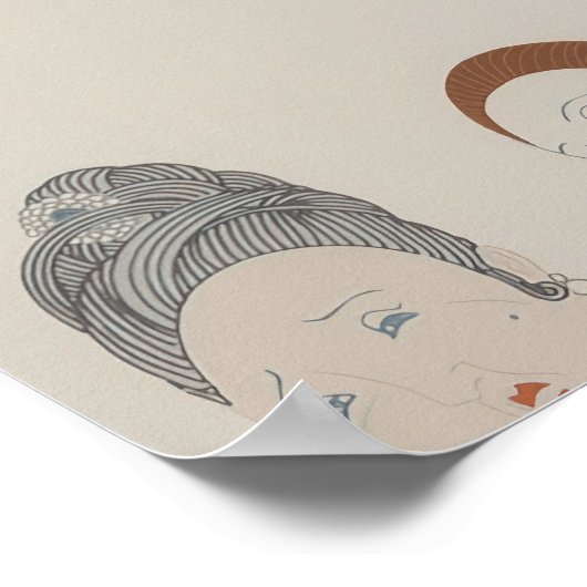 Erté - Het portret Poster (Hoek)