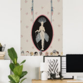 Erté - Het portret Poster (Thuiskantoor)
