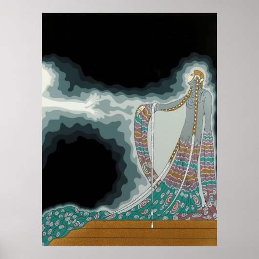 Erté - In de Theatersuite, Melisande Poster (Voorkant)