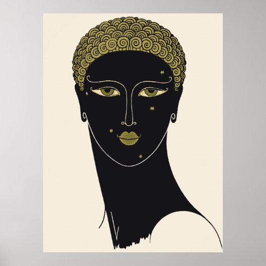 Erté - Koningin van Sheba Poster (Voorkant)