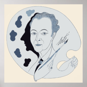 Erté - kostuum voor de prins charmant in de slaap poster