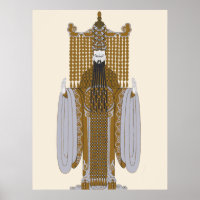 Erté - Kostuumontwerp voor een Mandarijn, Aladin